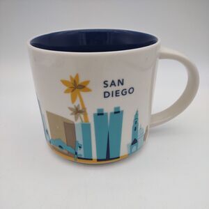 Starbucks San Diego You Are Here Series Collection 14oz Coffee Tea Mug Cup